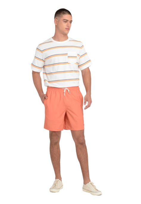 Traje de Baño Hombre Regular Fit Naranjo-0