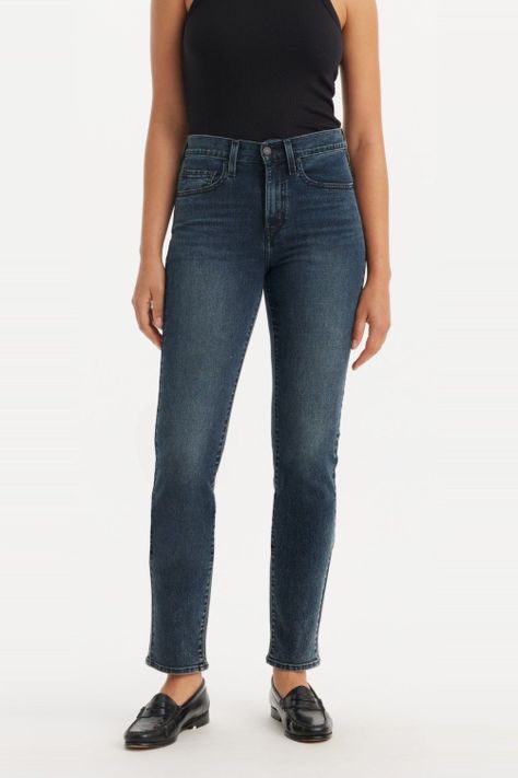 Jeans Mujer 724 High Rise Straight Azul Levis 18883-0293-0
