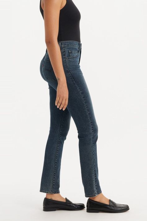 Jeans Mujer 724 High Rise Straight Azul Levis 18883-0293-1