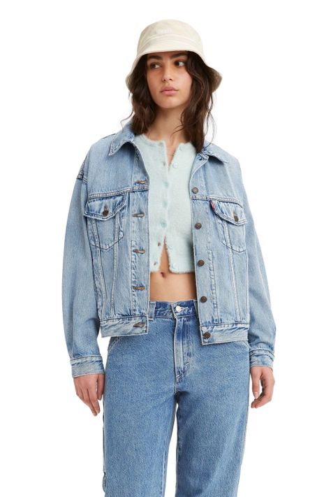Chaqueta Mujer Relaxed Fit 90s Trucker Azul Levis A1743-0011-0