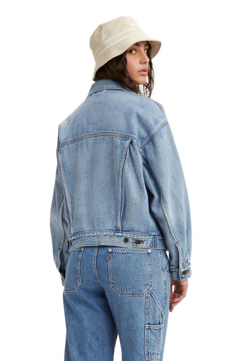 Chaqueta Mujer Relaxed Fit 90s Trucker Azul Levis A1743-0011-2