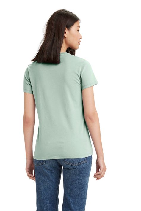 Polera Mujer Regular Fit Lisa Verde Levis 17369-2496-1