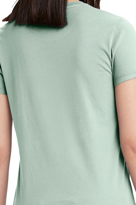 Polera Mujer Regular Fit Lisa Verde Levis 17369-2496-3