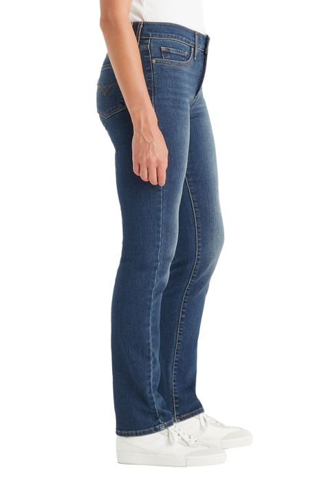 Jeans Mujer 314 Shaping Straight Azul Levis 19631-0203-1