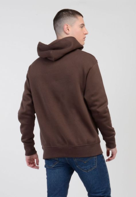 Polerón Hombre con Capucha Gráfico Café Levis 38479-0133-1