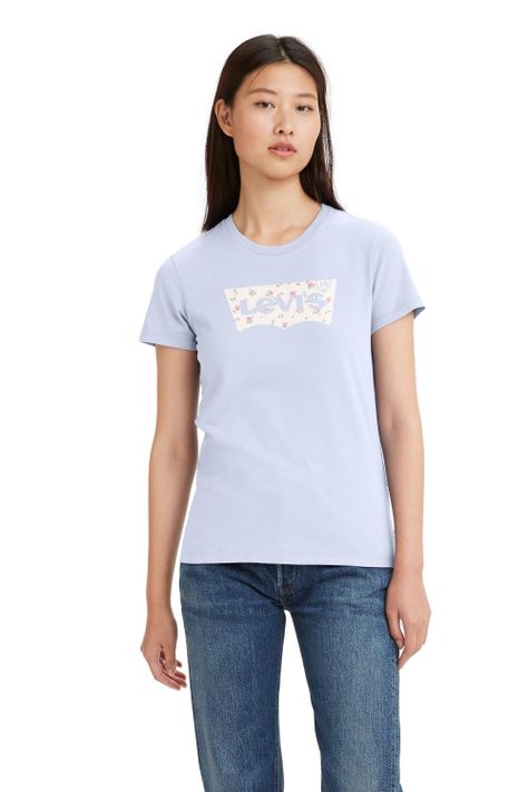 Polera Mujer Regular Fit Lisa Azul Levis 17369-2504-0