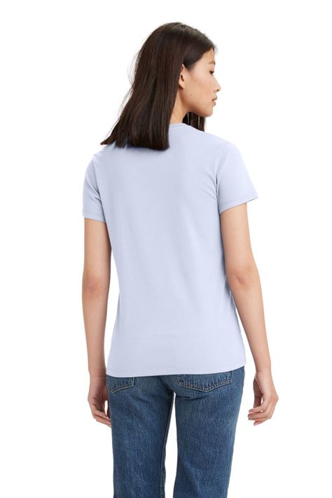 Polera Mujer Regular Fit Lisa Azul Levis 17369-2504-1