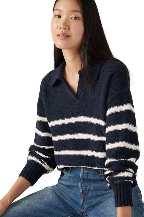 Sweater Mujer Satellite Polo Sweater Azul Levis 0012N-0009-2