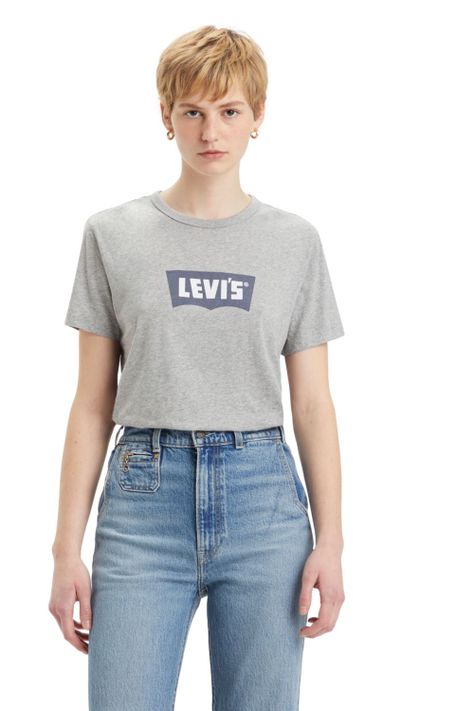 Polera Mujer Regular Fit Gris Levis A8802-0001-0