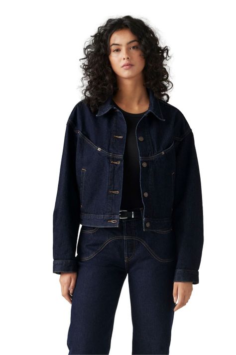 Chaqueta Mujer 90s Trucker Western Azul Levis 001WO-0001-0