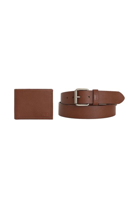 Billetera+Cinturón Hombre Café Levis 87692-0014-0
