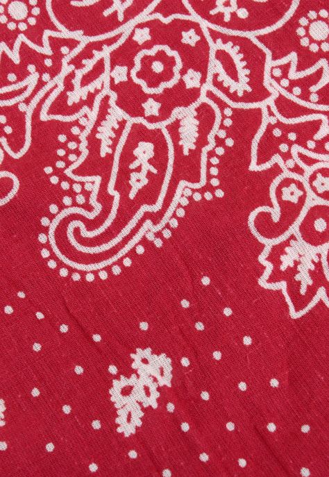 Bandana Hombre Paisley Rojo Levis 77138-0632-1