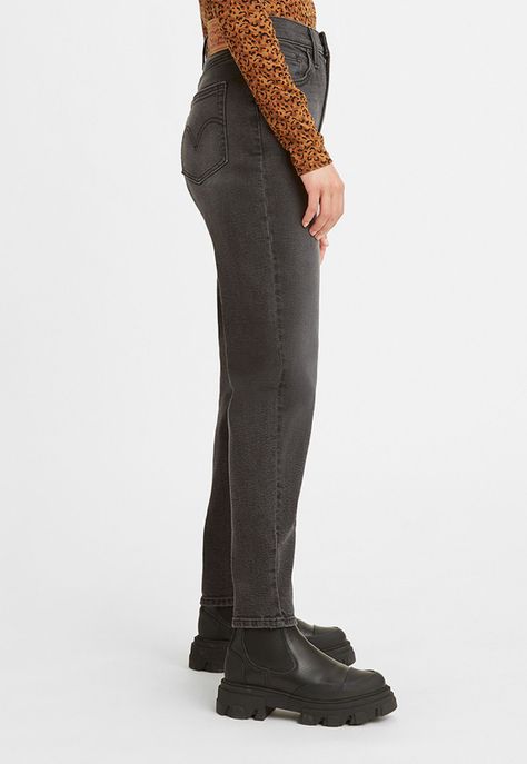 Jeans Mujer High-waisted Mom Negro Levis 26986-0015-1