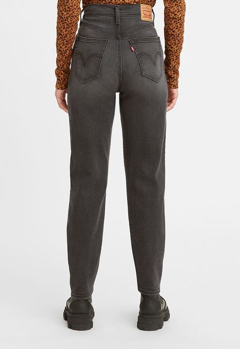 Jeans Mujer High-waisted Mom Negro Levis 26986-0015-2