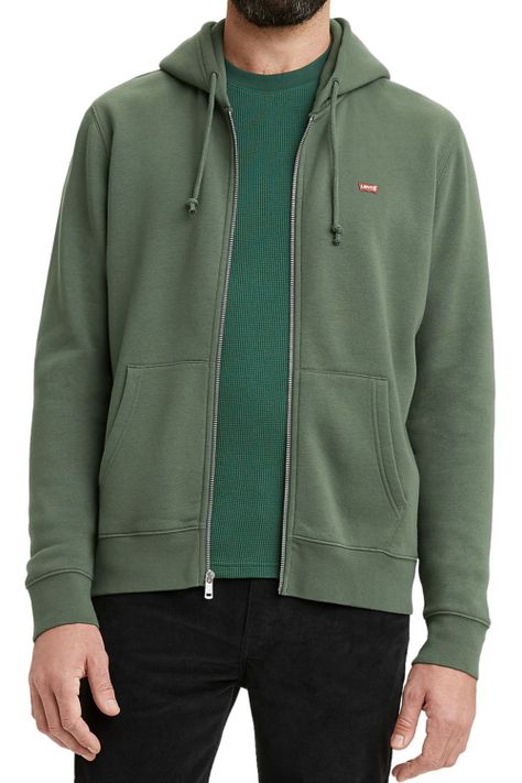 Polerón Hombre Core Zip Up Verde Levis 34259-0006-0
