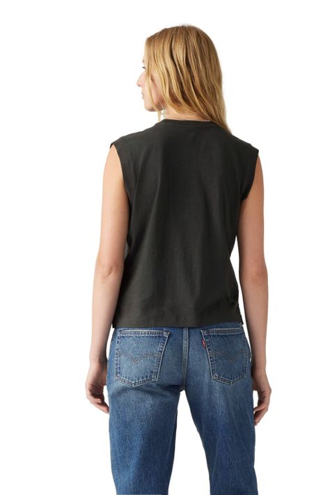 Polera Mujer Gr Boxy Tank Negro Levis 001MW-0001-1