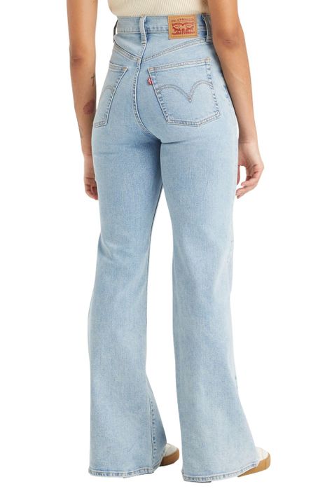 Jeans Mujer Ribcage Bells Celeste Levis A7503-0004-2