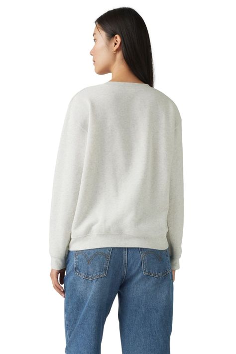 Polerón Mujer Gr Everyday Crew Blanco Levis A8800-0039-1