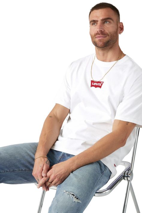 Polera Hombre Vintage Fit Graphic Tee Blanco Levis 87373-0175-2