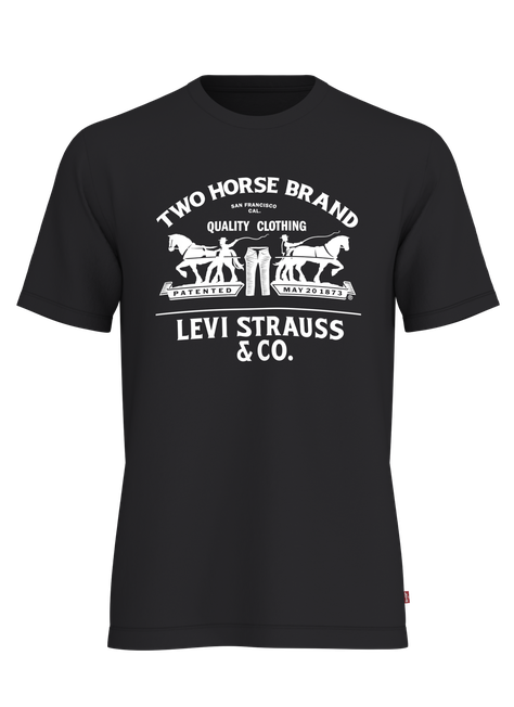 Polera Hombre Graphic Crewneck Tee Negro Levis 22491-1914-0