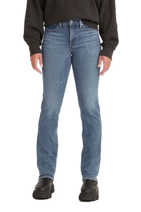 Jeans Mujer 314 Shaping Straight Azul Levis 19631-0148-0
