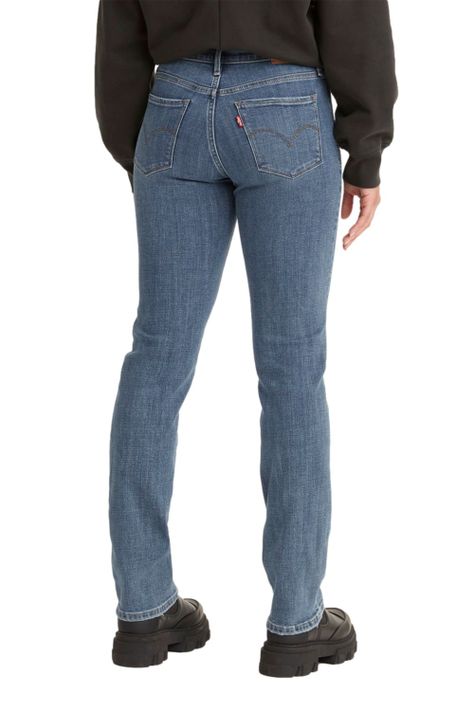 Jeans Mujer 314 Shaping Straight Azul Levis 19631-0148-2