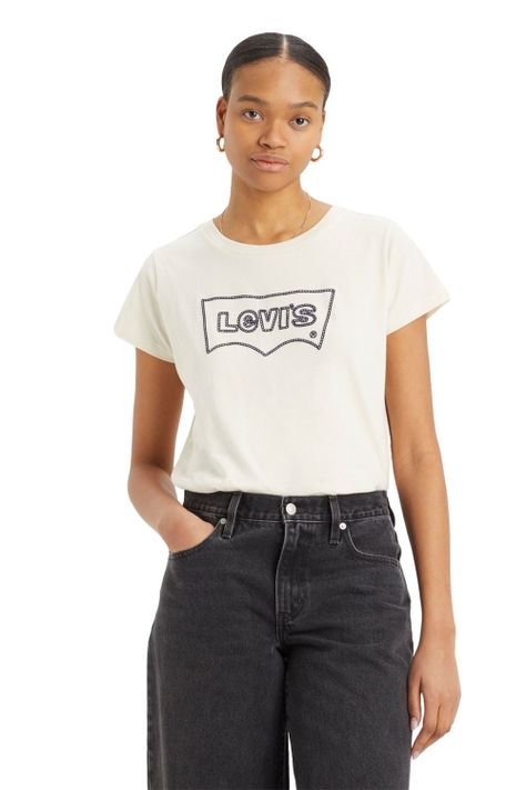Polera Mujer Regular Fit beige Levis A8804-0018-0