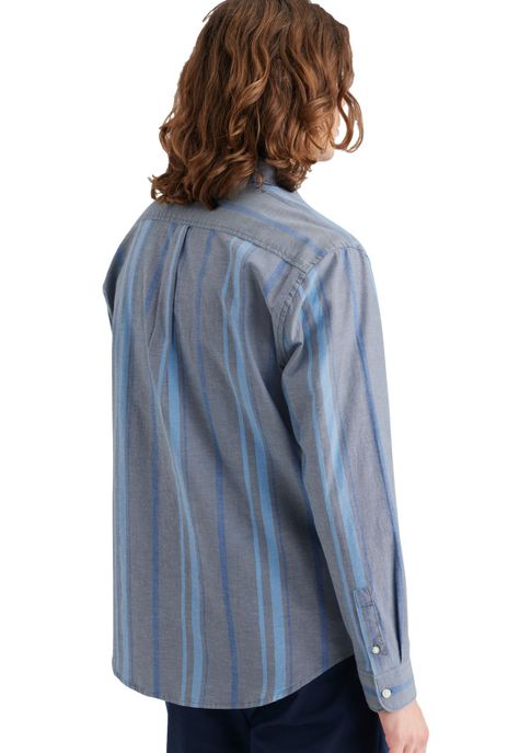 Camisa Hombre Oxford Regular Fit Indigo A3139-0037-1