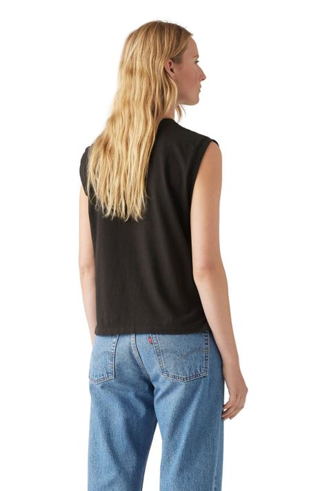 Polera Mujer Relaxed Fit Negro Levis A8794-0008-1