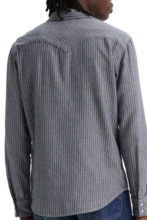 Camisa Hombre Classic Western Standard Azul Levis 85745-0119-1
