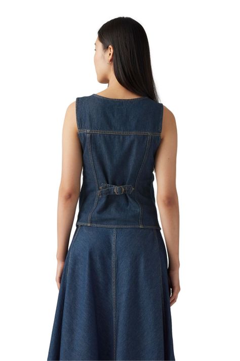 Chaqueta Mujer Loose Vest Azul Levis 001T9-0003-1