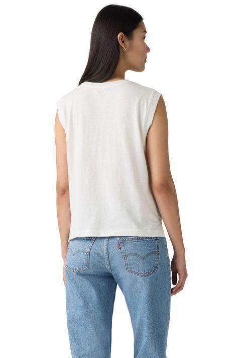 Polera Mujer Boxy Tank Blanco Levis 001MW-0000-1