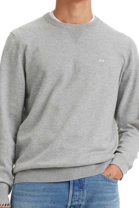 Sweater Hombre Lightweight Hm Sweater Gris Levis A7207-0000-2
