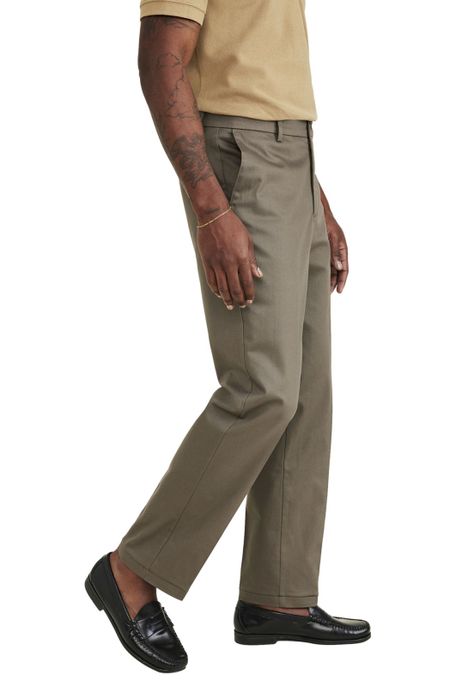 Pantalón Hombre Stain Defender Straight Fit Café A5210-0003-1
