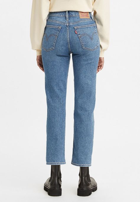 Jeans Mujer Wedgie Straight Azul Levis 34964-0130-2