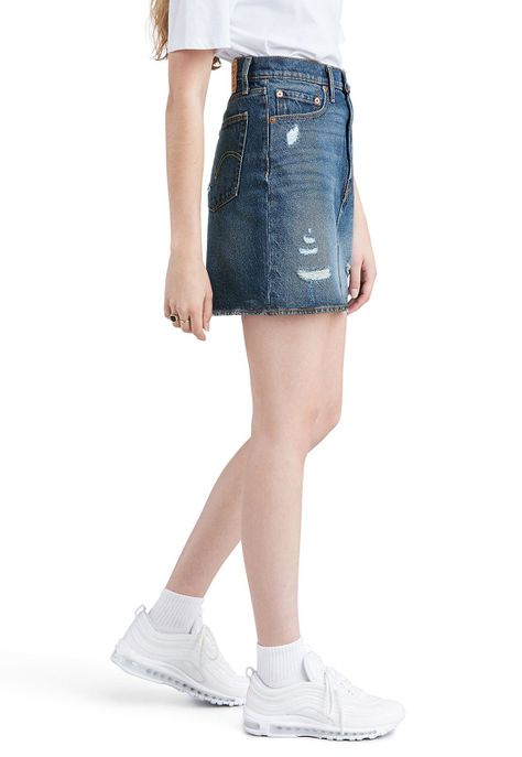 Falda Mujer High Rise Azul Levis 79752-0002-1