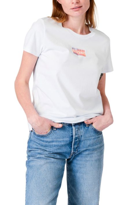 Polera Mujer Regular Fit Blanco Levis 17369-2775-3
