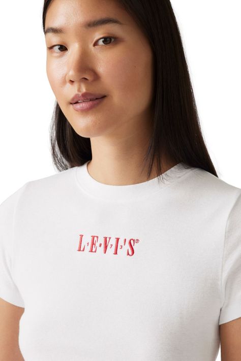Polera Mujer Gr Essential Tee Blanco Levis 001MY-0000-2