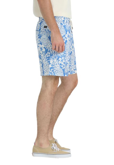 Traje de Baño Hombre Regular Fit Celeste Print D0209-0007-1