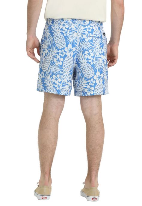 Traje de Baño Hombre Regular Fit Celeste Print D0209-0007-2