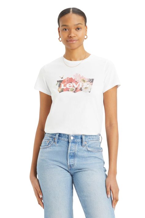 Polera Mujer Regular Fit Blanco Levis 17369-2764-0