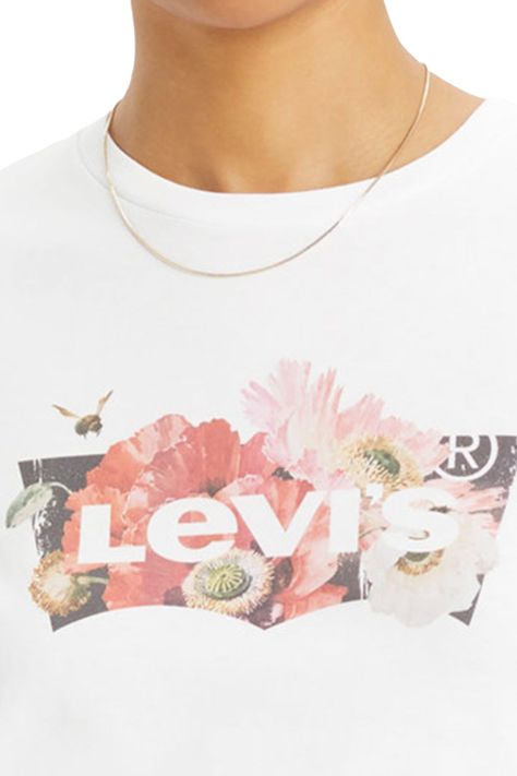 Polera Mujer Regular Fit Blanco Levis 17369-2764-1