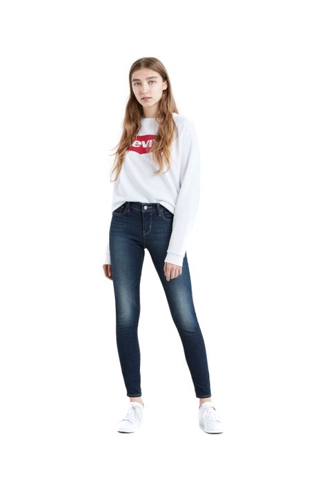 Jeans Mujer 710 Super Skinny Azul Levis 17778-0324-3