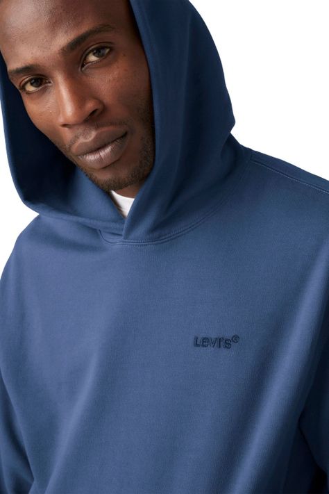 Polerón Hombre The Authentic Hoodie Azul Levis A8435-0020-3