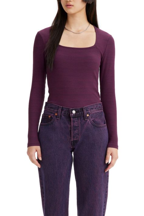 Polera Mujer Magnolia Top Rojo Levis A4757-0001-0