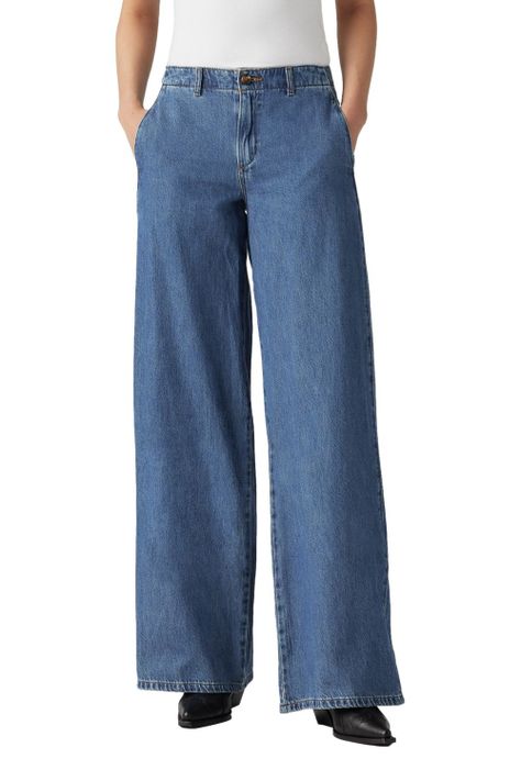 Pantalón Mujer XL Chino Azul Levis A8700-0005-0