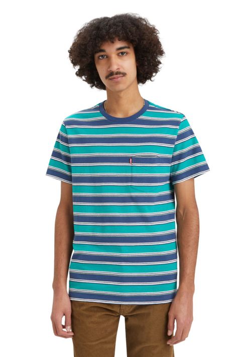 Polera Hombre Ss Classic Pocket Tee Multicolor Levis 19342-0389-0