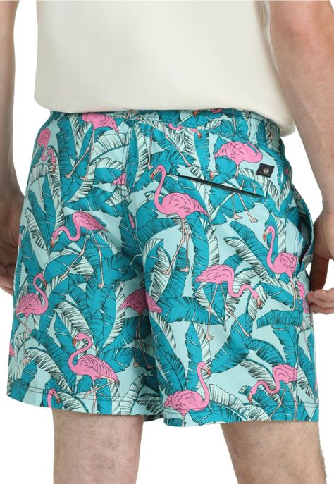 Traje de Baño Hombre Regular Fit Flamingo Jungle D0209-0009-3