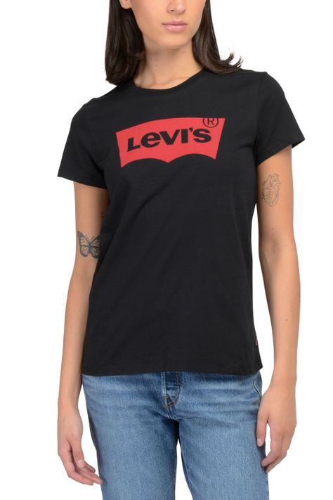 Polera Mujer Regular Fit Lisa Negro Levis 17369-0466-0