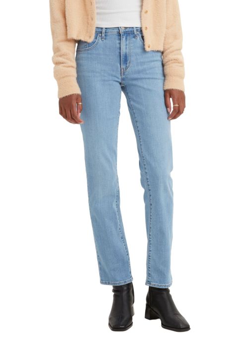 Jeans Mujer 724 High Rise Straight Azul Levis 18883-0182-0